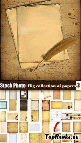 Stock Photo - Big collection of papers 3