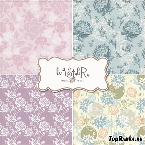 Textures - Easter Backgrounds #10