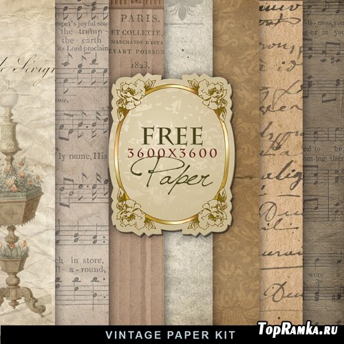 Textures - Old Vintage Backgrounds #29