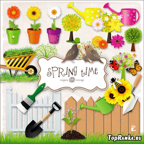Scrap-kit - Spring Time #1