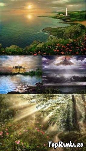 Various fairy backgrounds 3 (  )