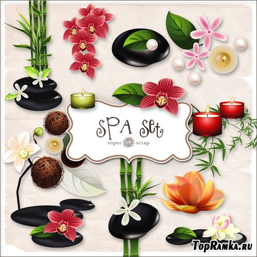 Scrap-kit - Spa Set