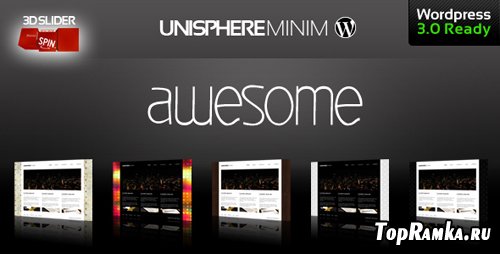 UniSphere Minim Corporate and Portfolio - ThemeForest WordPress Theme