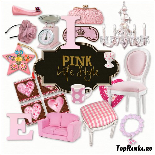 Scrap-kit - Pink Life Style