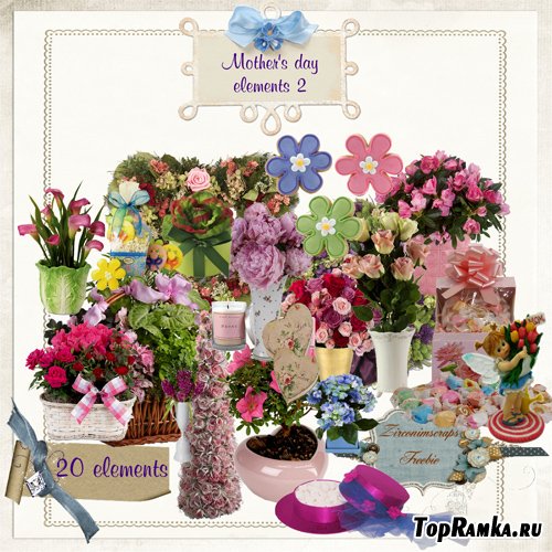 Scrap-kit - Mother's day elements 2