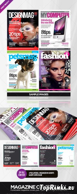 Magazine Cover Templates - GraphicRiver