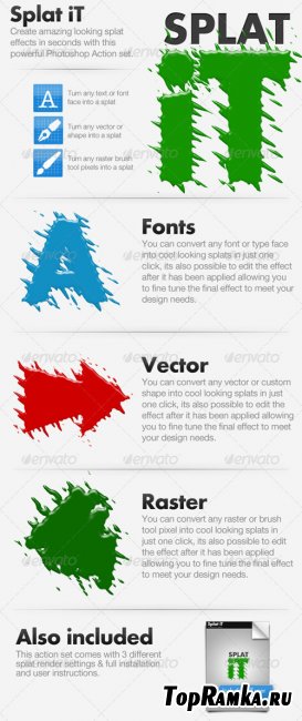 GraphicRiver Splat iT - Give Your Work The Splat Effect!