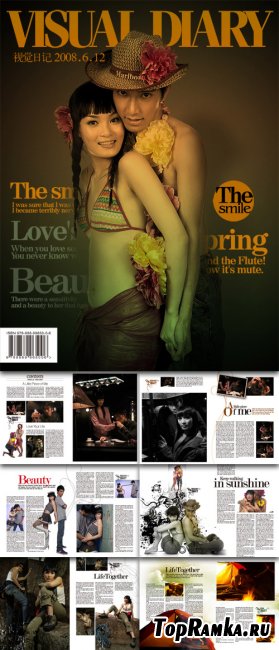 Fashion magazine - Photo Templates