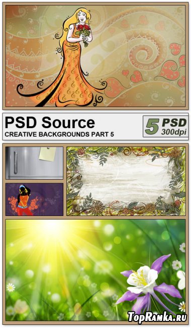 PSD Source - Creative backgrounds 5