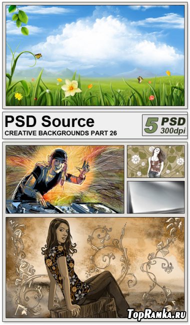 PSD Source - Creative backgrounds 26