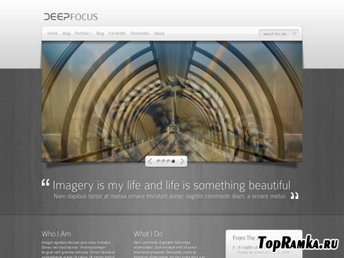 ElegantThemes DeepFocus Theme v 2. 6 April