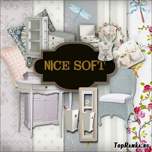Scrap-set - Nice Soft #1