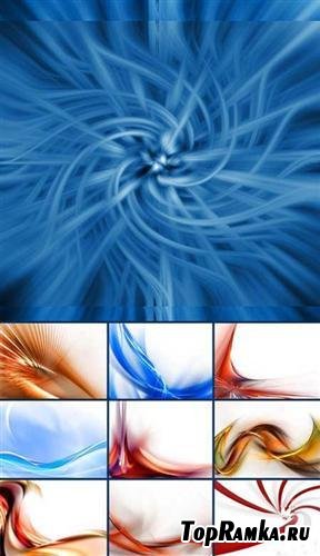 Ten of abstract backgrounds