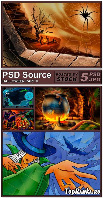 PSD Source - Halloween 8
