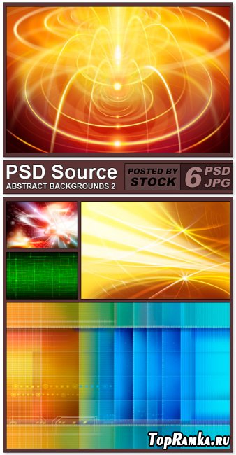 PSD Source - Abstract backgrounds 2