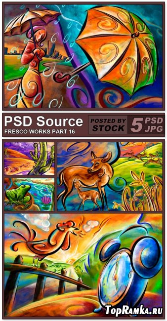 PSD Source - Fresco works 16