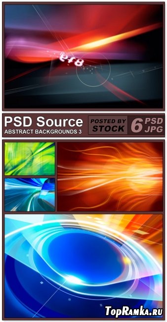 PSD Source - Abstract backgrounds 3