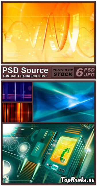 PSD Source - Abstract backgrounds 5