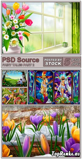 PSD Source - Happy Easter 2