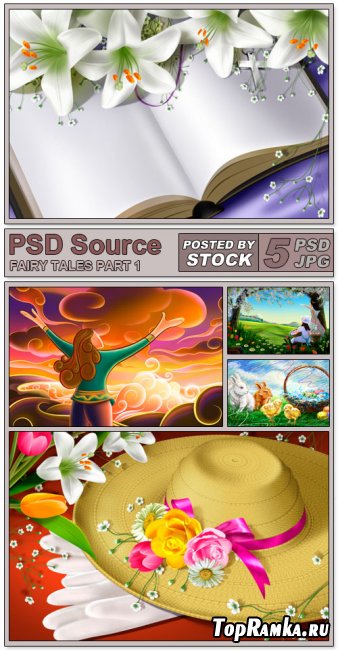 PSD Source - Happy Easter 1