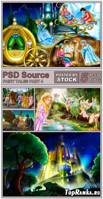 PSD Source - Fairy Tales 4