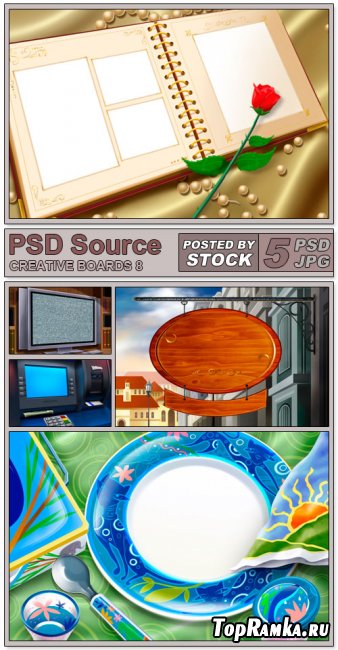 PSD Source - Creative boards 8
