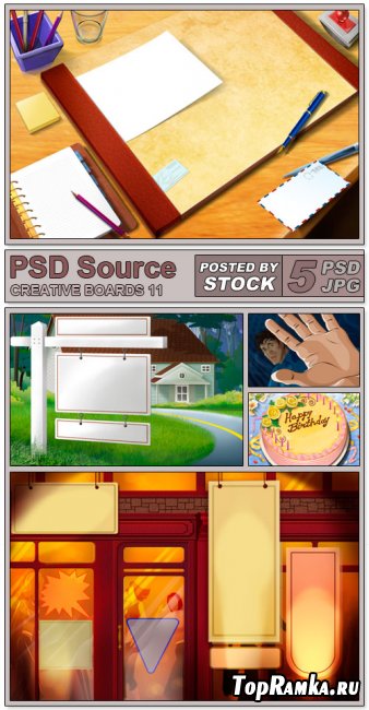 PSD Source - Creative boards 11