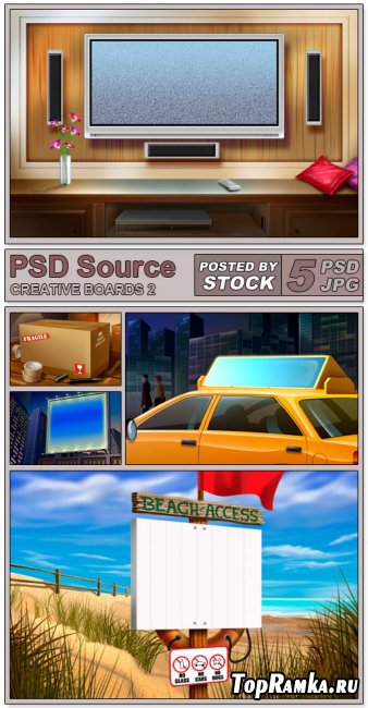 PSD Source - Creative boards 2