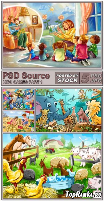 PSD Source - Kids Games 1