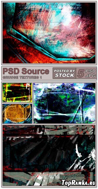 PSD Source - Grunge Textures (PART 1)