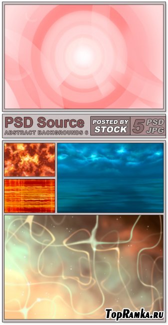 Layered PSD Files - Abstract backgrounds 6