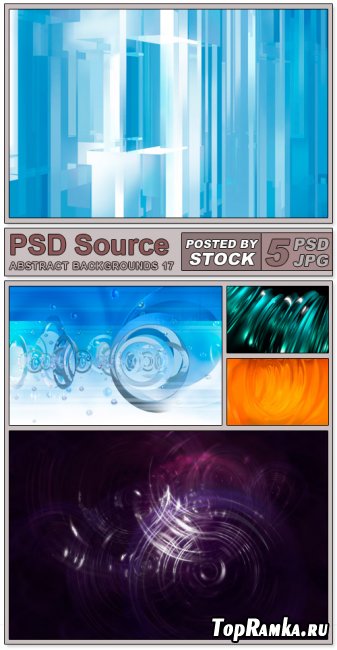 Layered PSD Files - Abstract backgrounds 17