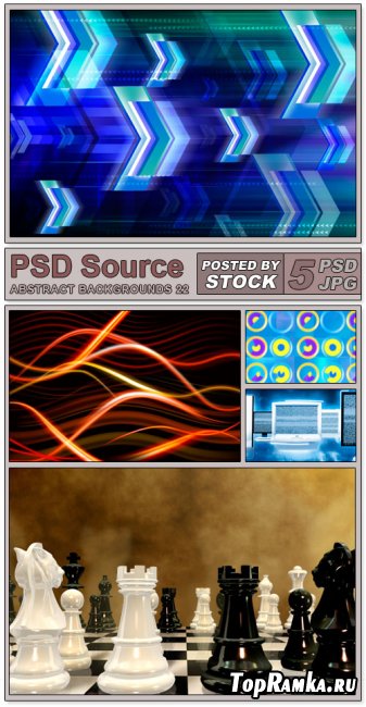Layered PSD Files - Abstract backgrounds 22