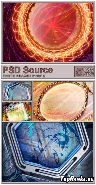 Layered PSD Files - Photo frames 2