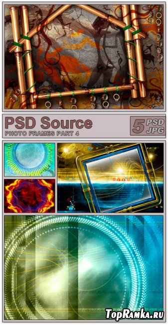 Layered PSD Files - Photo frames 4