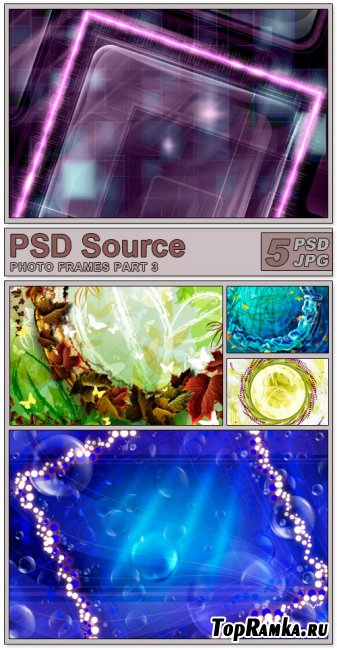 Layered PSD Files - Photo frames 3