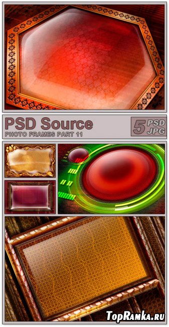 Layered PSD Files - Photo frames 11