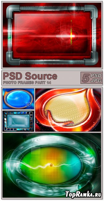 Layered PSD Files - Photo frames 14