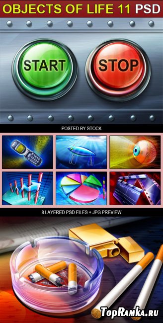 PSD Source - Objects of life 11