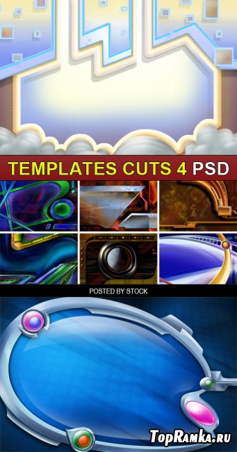 PSD Source - Templates cuts 4