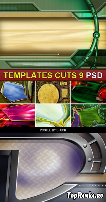 PSD Source - Templates cuts 9