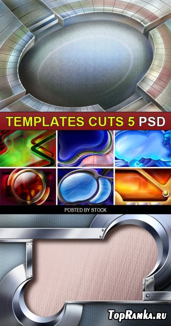 PSD Source - Templates cuts 5