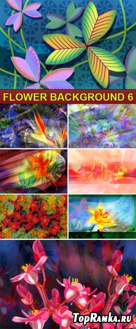 PSD Source - Flower background 6