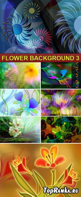 PSD Source - Flower background 3