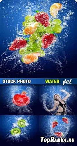 Stock Photo - Water jet