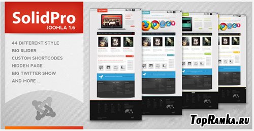 ThemeForest - Solid Pro - Creative Joomla 1.6 Theme