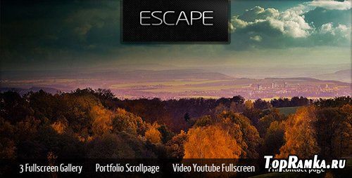 ThemeForest Escape Portfolio Gallery -Rip