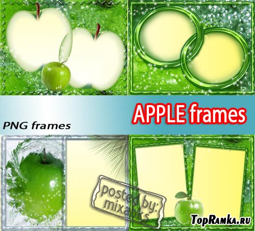   | Apple Frames (PNG frames)