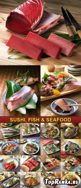 Stock Photo - Sushi, Fish & Seafood