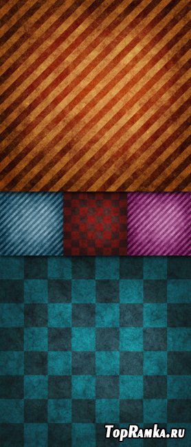 Checkered And Stripes Grunge Textures